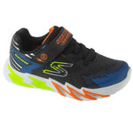 Skechers S-Lights: Flex-Glow Bolt 400138L-BKBL Black fekete utcai cipő