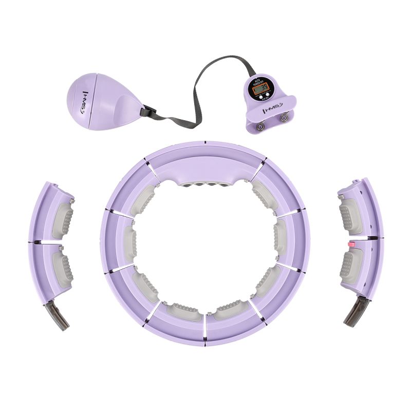 HMS Hula Hop HHM13 with magnets, weights and counter purple lila edzéssegítő 17-44-576