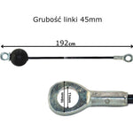 Enero Pro Steel Cable For Atlas 192cm Eyelet Steel Eyelet Rubber Bumper fekete túracipő GSP-1078830