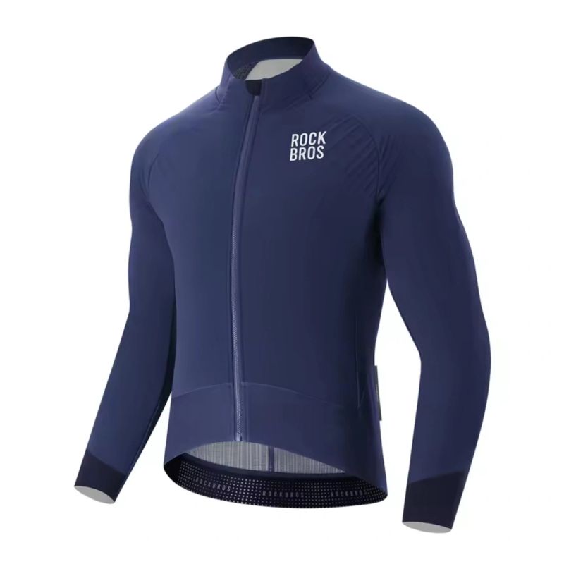 Rockbros Winter Fleece Double Layer Cycling Size XXL - Blue niebieski \ xxl dzseki