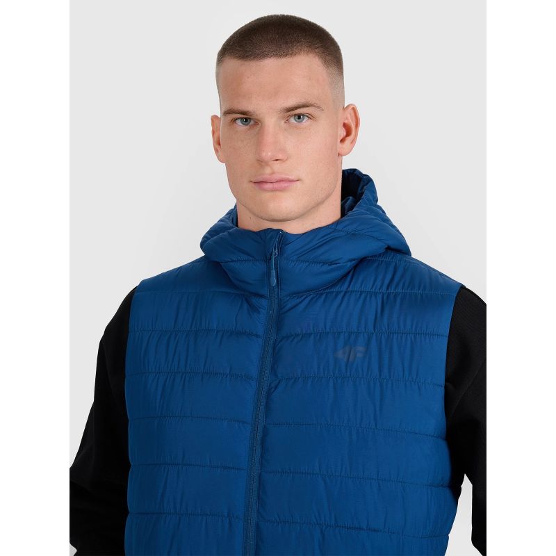 4F Men’s puffer vest with synthetic filling 3xl férfi mellény 4FWAW25TVJAM225-30S