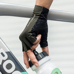 Rockbros Breathable Short Finger Cycling Gloves, Size: XXL - Gray szary \ xxl kesztyű
