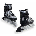 Enero Pro Roller Skates-Roller Skates-Ice Skating 4in1 Led 38-41 Gray szürke skates, roller skates