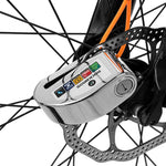 Rockbros Bike Lock with Alarm and Disc Lock - Orange pomarańczowy kiegészítő LBAYG8308-211811