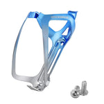 Rockbros RKL02 Aluminum Bottle Cage - Blue and Silver niebieski || srebrny training equipment