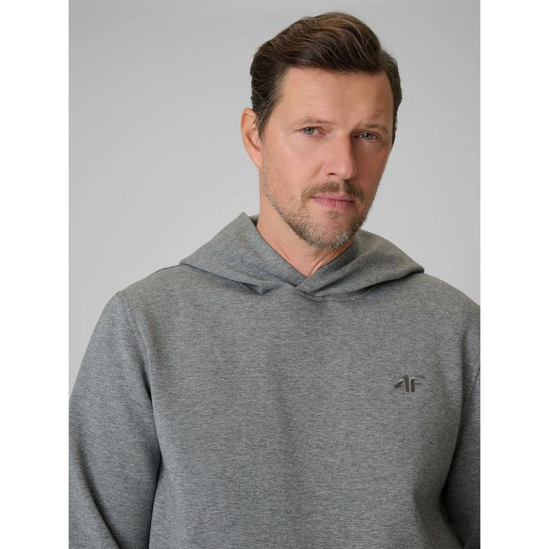 Men's regular hooded sweatshirt 4F