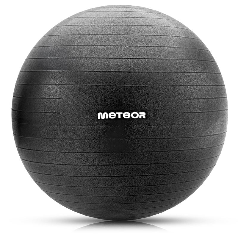 Meteor Fitness 65 cm Black uniw futball labda 17876