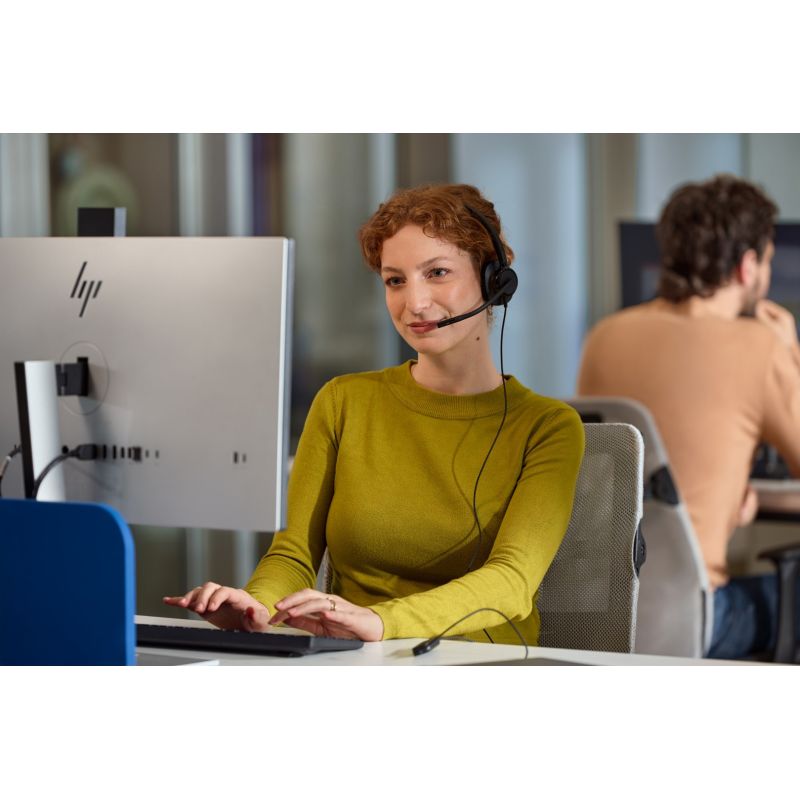 HP Poly Mission 415 Monaural USB Wired Headset Classic