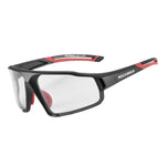 Rockbros photochromic glasses black and red piros glasses, training equipment