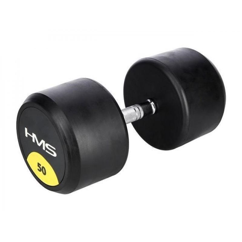 HMS Rubber-coated dumbbell 50 kg HG PRO súlyzó 17-66-171
