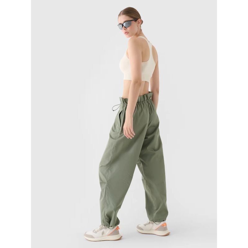 4f Women's casual oversize parachute pants 4FRSS24TTROF1330-44S General
