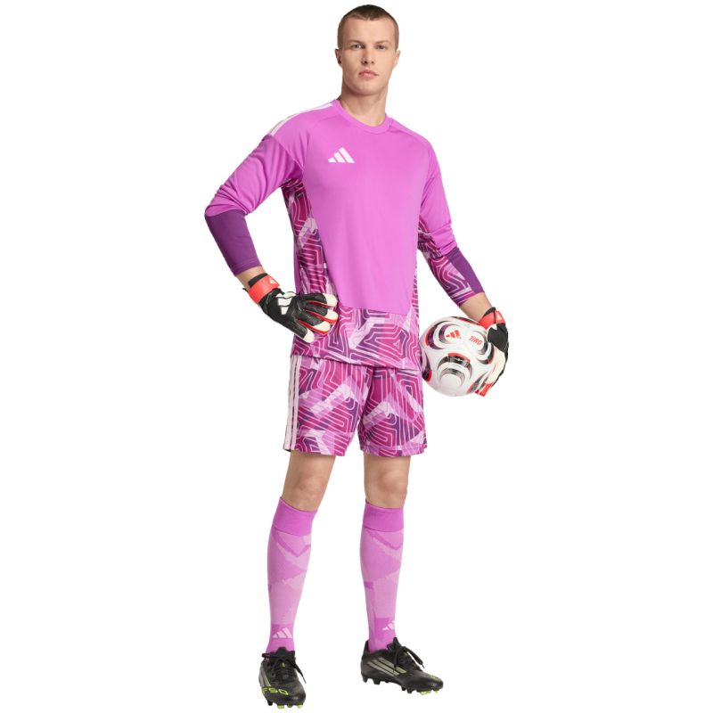 Adidas Men's Tiro 26 Competition Goalkeeper Jersey Long Sleeve Pink rózsaszín férfi póló KB5251