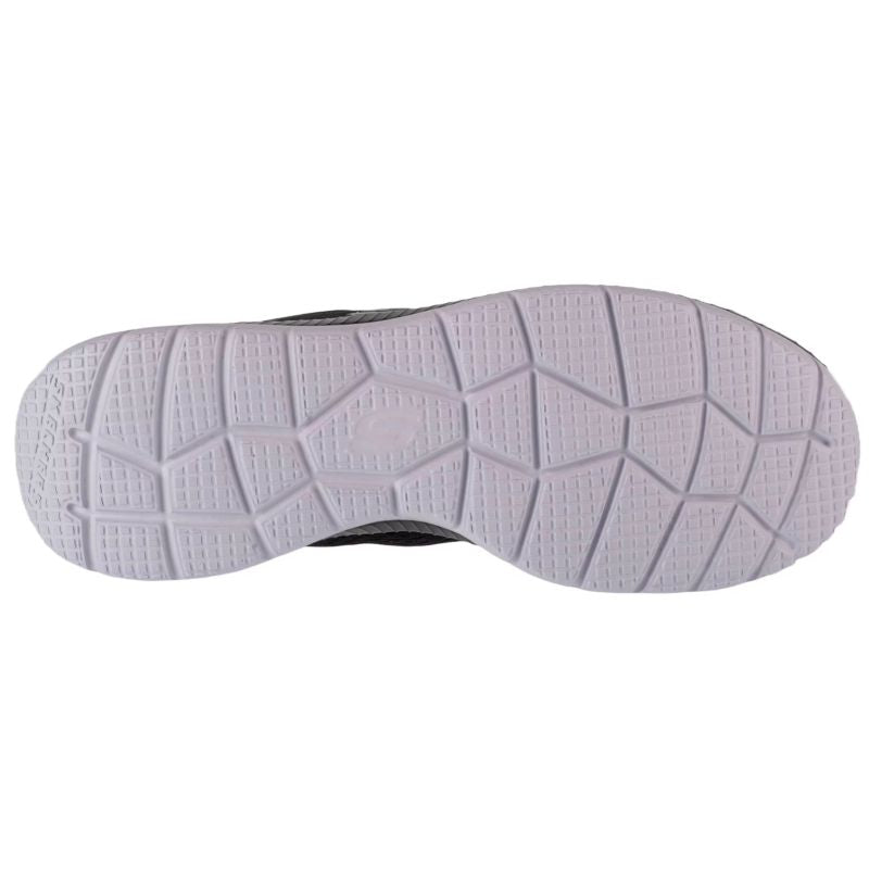 Skechers Bountiful - Quick Path 12607-BKW fekete utcai cipő