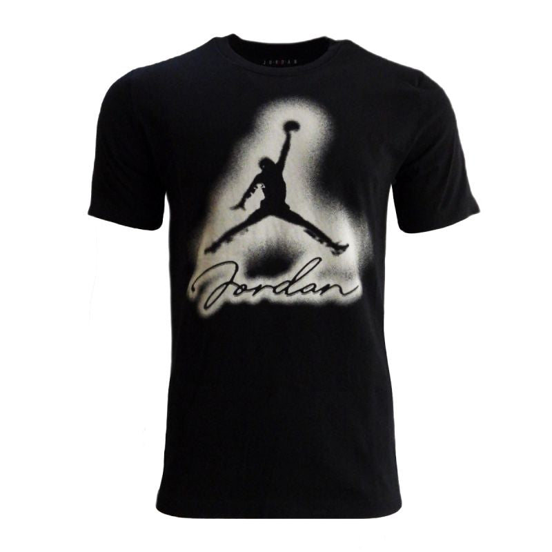 AIR Jordan Flight MVP Men's Sports T-Shirt Black - fekete póló