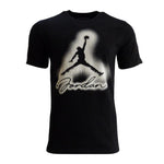 AIR Jordan Flight MVP Men's Sports T-Shirt Black - fekete póló