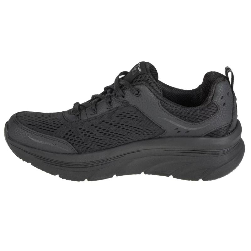 Skechers Relaxed Fit: D'Lux Walker - Infinite Motion 149023-BBK Black fekete utcai cipő