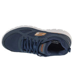 Skechers Burns Agoura Navy Blue sötétkék utcai cipő 52635-NVOR