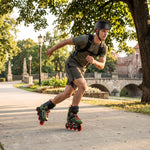 Na1601 Slayd Slalom Roller Skates Green Size 37 Nils Extreme zöld utcai cipő