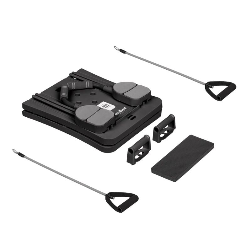 Rebel Active Home Pilates Set, Multifunctional 9-in-1 Fitness Device, Black fekete készlet RBA-3069-BK