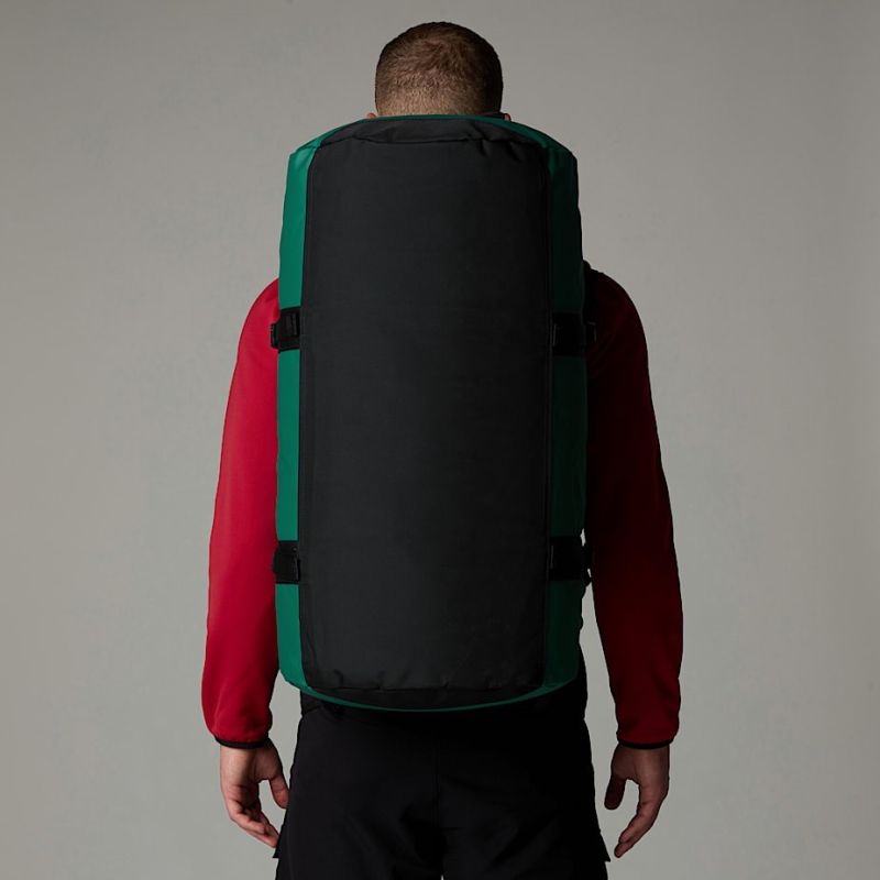 The North Face OS Sports Bag 71L Nylon, Polyester Black, Green