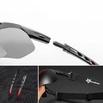 Rockbros 10142 photochromic UV400 cycling glasses - white biały glasses, training equipment