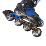 NH18188A 2in1 BLACK-ORANGE SIZE S(29-33) ROLLER SKATING WITH HOCKEY SLEEVE NILS EXTREME narancssárga görkorcsolya