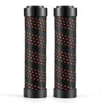 Rockbros bicycle handlebar grips black and red