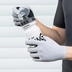 Rockbros Breathable Full Finger Cycling Gloves, Size: L - Gray szary \ l kesztyű