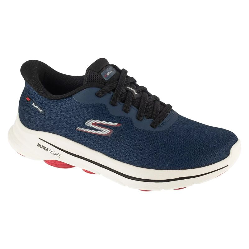 Skechers Slip-Ins: GO Walk 8 – Pate Navy Blue, sötétkék utcai cipő 216783-NVRD