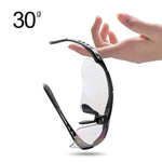 Rockbros 10143 photochromic UV400 cycling glasses - black czarny glasses, training equipment