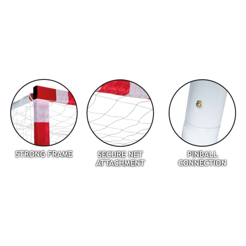 Dunlop Football goal with net cm Allround - uniwersalny kiegészítő 0666