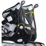 Enero Roller Skates-Roller Skates-Ice Skating 4in1 Pro Led 30-33 Gray szürke skates, roller skates