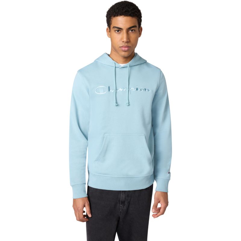 Champion Hooded Sweatshirt Men's 220782 BS221 kék kapucnis pulóver