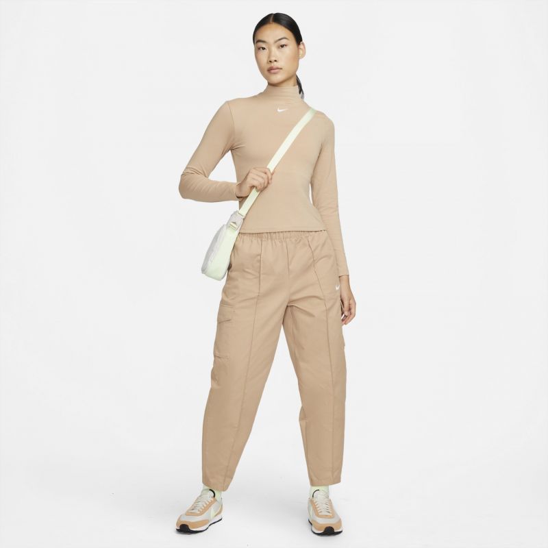 Nike Sportswear Collection Essentials Beige bézs pulóver