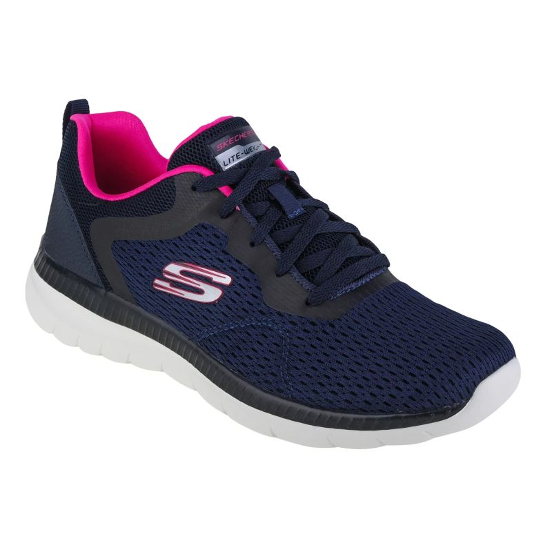 Skechers Bountiful - Quick Path 12607-NVHP Navy kék túracipő