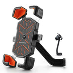 Rockbros HW-117 Handlebar Clamp Phone Holder - Black and Orange czarny || pomarańczowy phones and accessories
