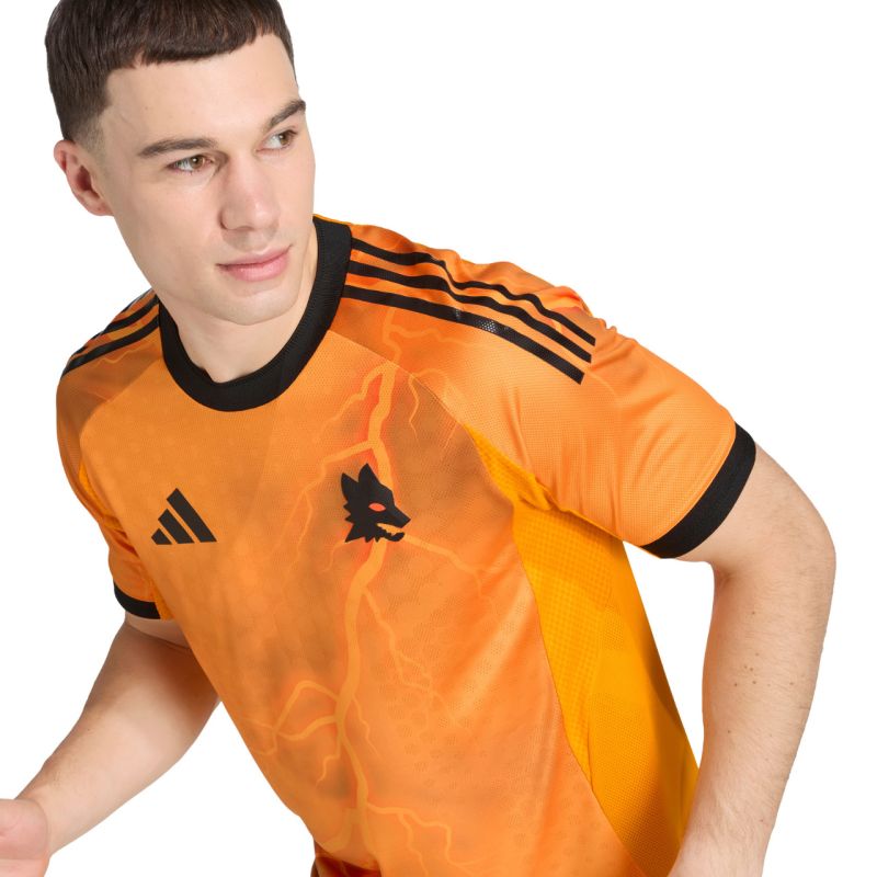 Men's adidas AS Roma 25/26 orange jersey JP4801 narancssárga futball mez