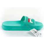 Fila women's sports flip-flops Morro comfortable green slippers for the pool zöld papucs