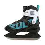 Roces ICY 5 women's ice skates black, white, and 450737 kék utcai cipő