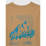 Men's regular printed T-shirt 4F 4FRAW25TTSHM3377-83S póló