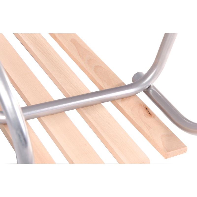 Enero Two-Person Metal Sled, Silver szürke sled GSP-1013961
