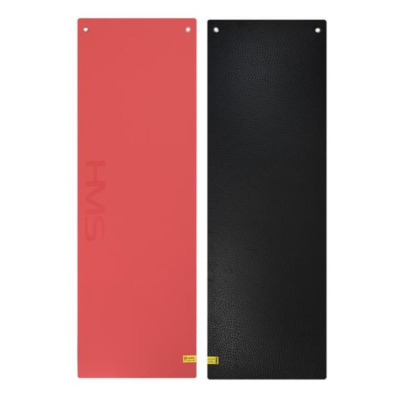 HMS Premium MFK03 Red-Black Club Fitness Mat with Holes piros póló 17-44-278