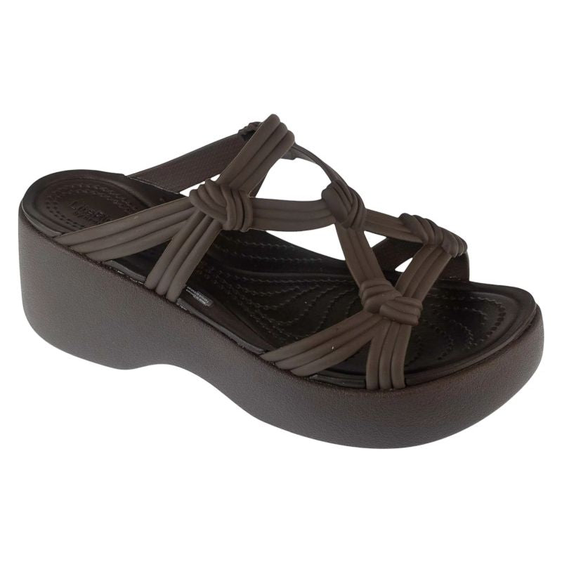 Crocs Brooklyn Knot Sky Sandal W Brown 36/37 női papucs 212011-206