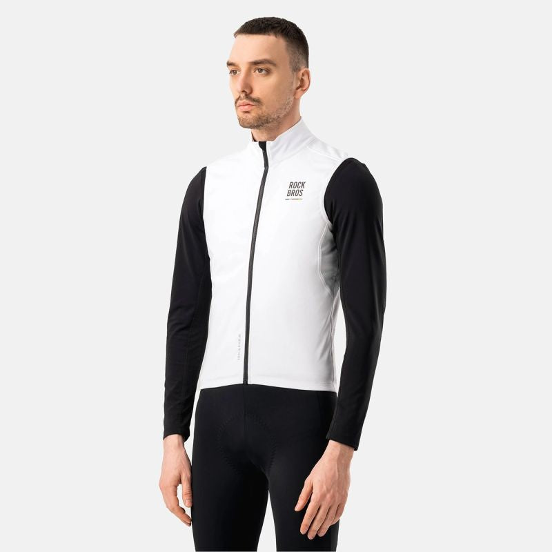 Rockbros ROAD TO SKY windproof vest insulated L - white l \ biały vests