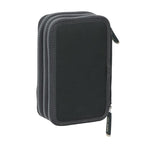 Real Madrid double filled pencil case with accessories 28 pcs wielokolorowy tolltartó