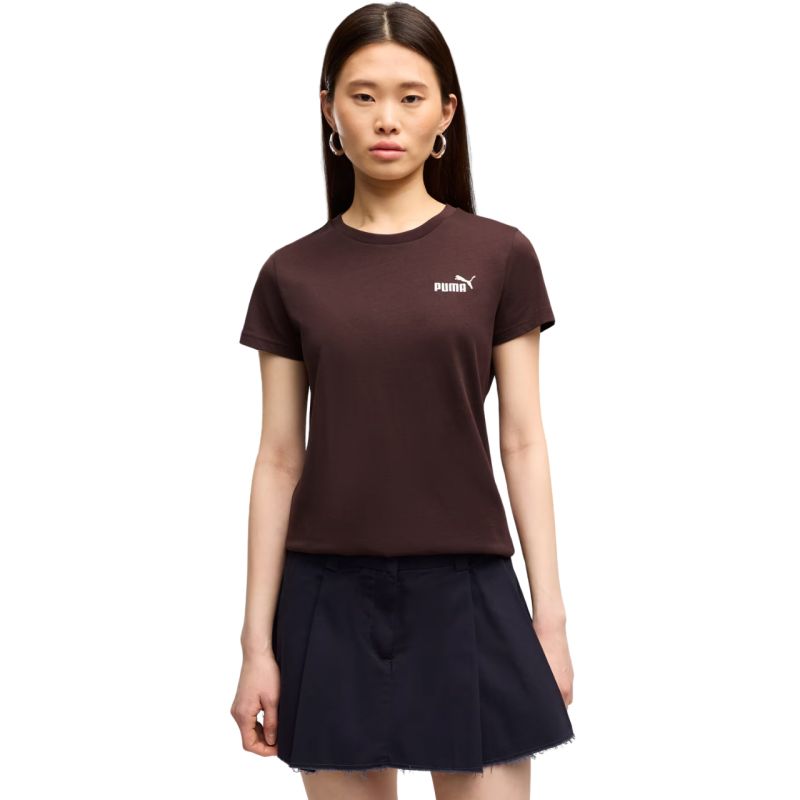 Puma Women's ESS Small No. 1 Logo Tee(s) Dark 682373 barna kapucnis pulóver 68237333
