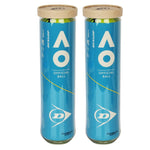 Dunlop Australian Open Tennis 2x4 pcs tenis ziemny labda AODUO