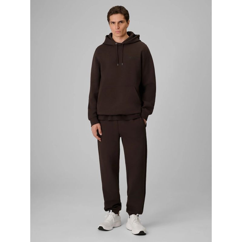 4F Men's regular hooded sweatshirt | Robert Lewandowski férfi kapucnis pulóver RL9KSS26TSWSM2954-80S