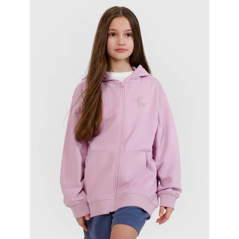 4f Girls' sweatshirt with a hood, 4FJWSS25TSWSF1482-52S General