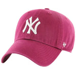 47 Brand New York Yankees Clean Up Cap bordó baseball sapka B-RGW17GWSNL-GX